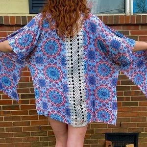 Beautiful Kaleidoscope pattern kimono